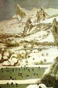 detalj fran jagarna i snon,januari Pieter Bruegel